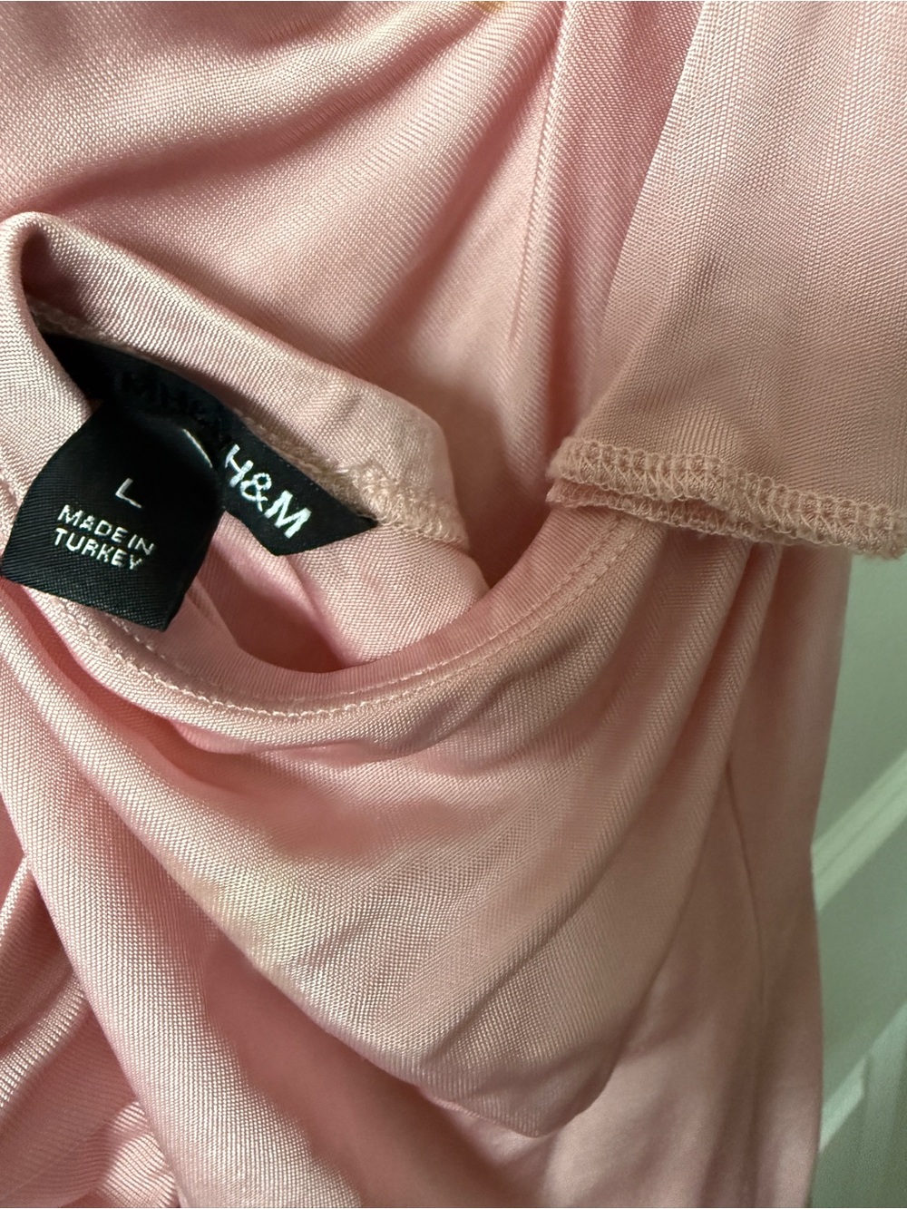 H&M Dusty Pink Ruffle Halter Top - Picture 5 of 5